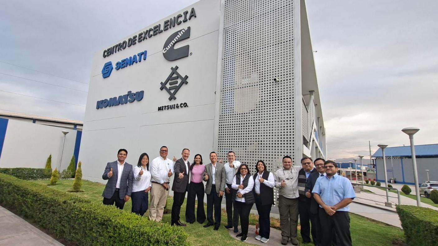 Visita del equipo de RC de Cummins Inc a Perú